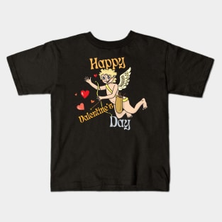 valentines day funny cupid goofy popular trends Kids T-Shirt